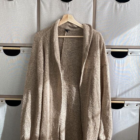 UO tan duster cardigan - Picture 3 of 6